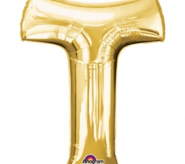 Folinis balionas-raidė "T" (81 cm)