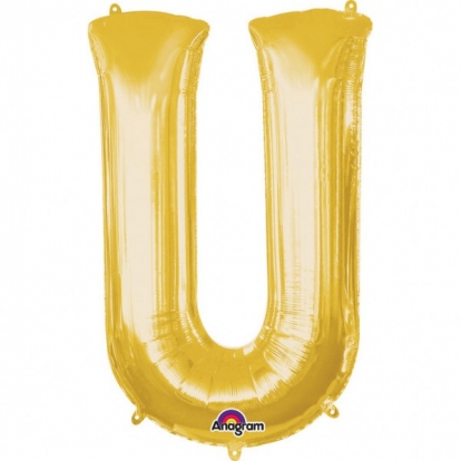Folinis balionas-raidė "U" (83 cm)