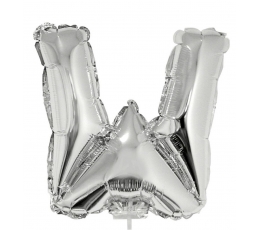 Folinis balionas-raidė "W" (41 cm)
