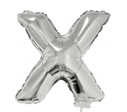 Folinis balionas-raidė "X" (41 cm)