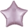 Folinis balionas "Rausva žvaigždė" (43 cm)