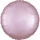 Folinis balionas "Rausvas apskritimas", matinis (43 cm)