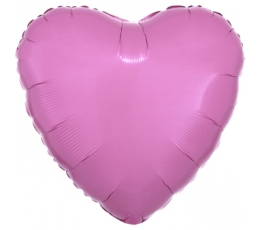 Folinis balionas "Rožinė širdis" (43 cm)