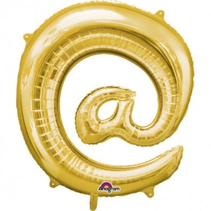 Folinis balionas simbolis "@" (1 vnt./32"81 cm.)