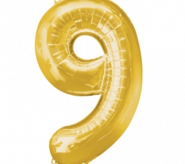 Folinis balionas-skaičius "9" (86 cm)