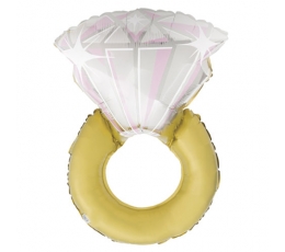 Folinis balionas "Vestuvių žiedas" (50x80 cm) 