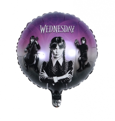 Folinis balionas "Wednesday" (43 cm)