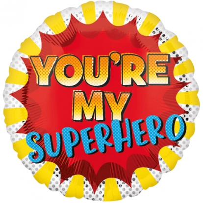 Folinis balionas „You're my Superhero“