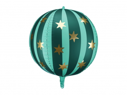 Folinis balionas "Žalias cirko kamuolys" (75 cm)