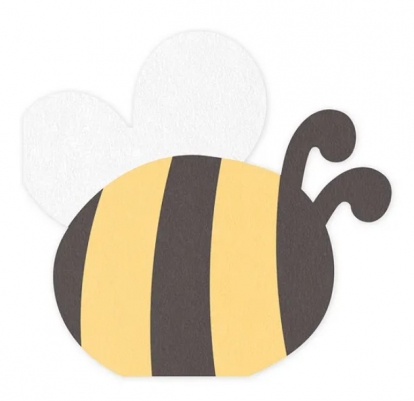 Forminės servetėlės "Bitutė" (12 vnt.)