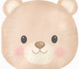 Forminės servetėlės "Meškutis" (20 vnt.)