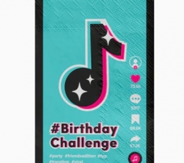 Forminės servetėlės "Muzikos natos" (20 vnt.)