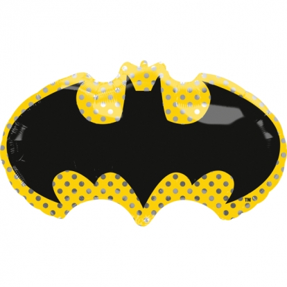 Forminis folinis balionas "Batman ženklas" (76 x 43 cm)