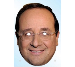 Foto kaukė "Francois Hollande" 