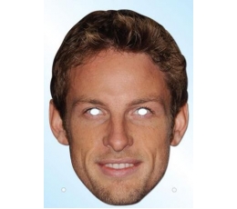 Foto kaukė "Jenson Button" 