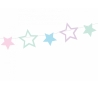 Girlianda "Pastelinės žvaigždės" (1,4 m)