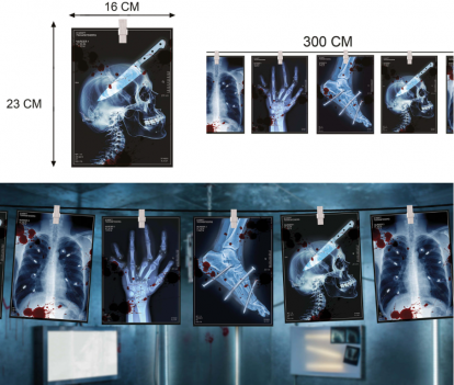 Girlianda "Rentgeno nuotraukos" (3m)