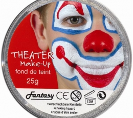 Grimas teatrinis, sidabrinis (25g.) 1