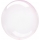 Guminis balionas-clearz, rausvas (40 cm)