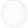 Guminis balionas-clearz, skaidrus (40 cm)