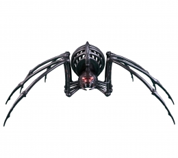 Interaktyvi dekoracija "Grėsmingas voras" (105 cm)