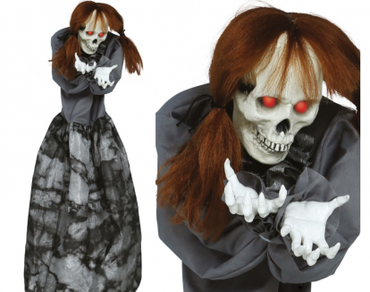 Interaktyvi dekoracija "Išmaldos prašytoja" (120 cm)