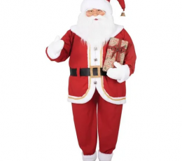 Interaktyvi dekoracija "Kalėdų Senelis" (180 cm)