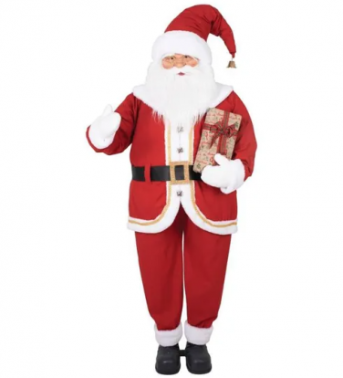 Interaktyvi dekoracija "Kalėdų Senelis" (180 cm)