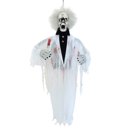 Interaktyvi dekoracija "Pamišęs mokslininkas", 120 cm