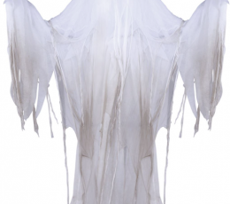 Interaktyvi dekoracija "Plevėsuojantis vaiduoklis" (280 cm)