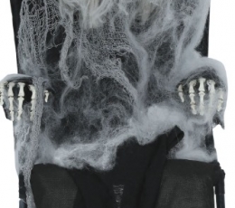 Interaktyvi dekoracija "Sėdintis skeletas" (105 cm) TIK SU VENIPAK!