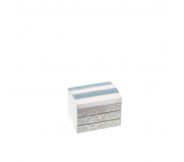 Jūrinė dėžutė, melsvai pilka (8x6x6 cm)