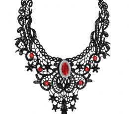 Kaklo papuošuolas "Vampyrė Gisela"