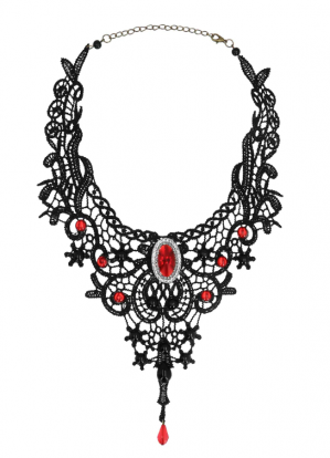 Kaklo papuošuolas "Vampyrė Gisela"