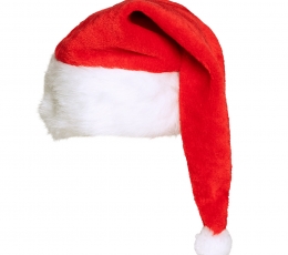 Kalėdų Senelio kepurė su bumbulu