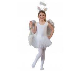 Kostiumas "Balerina", baltas (108-116 cm)