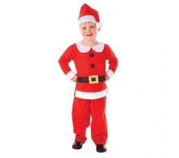Karnavalinis kostiumas "Kalėdų senelis" (116-128 cm)
