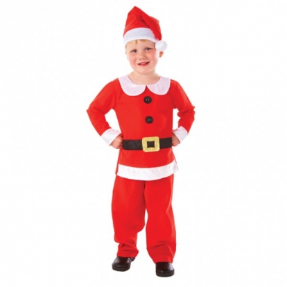 Karnavalinis kostiumas "Kalėdų senelis" (116-128 cm)