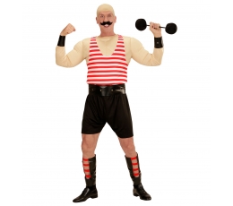 Karnavalinis kostiumas "Sunkumų kilnotojas" (M/L)