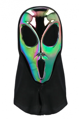 Kaukė su gobtuvu "Kosminis ateivis"