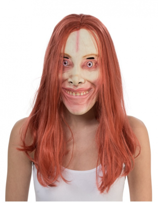 Kaukė su plaukais "Piktoji Ellie"