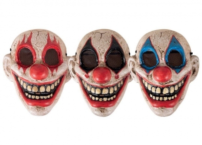 Kaukė "Žiaurus klounas" 