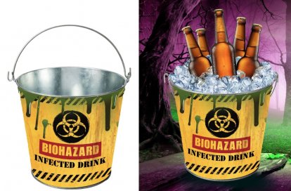 Kibirėlis gėrimams "Infected drink" (19x23 cm)