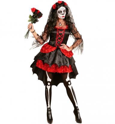 Kostiumas "Dia de los Muertos Bride" (S)
