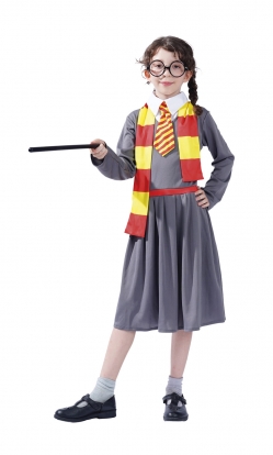 Kostiumas "Hogwarts burtininkė" (7-9 m)