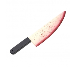 Kruvinas peilis, šviečiantis tamsoje (50 cm)