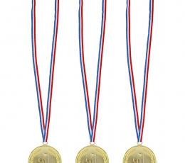 Laimėtojo medaliai "1-a vieta" (3 vnt.)