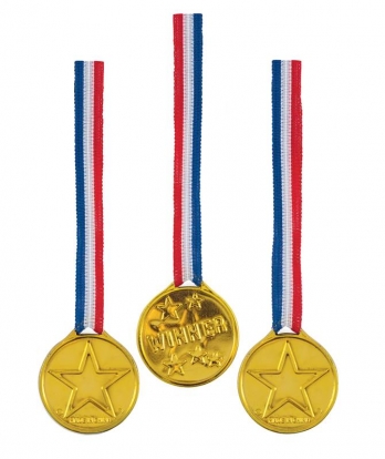 Laimėtojo medaliai (5 vnt.)	