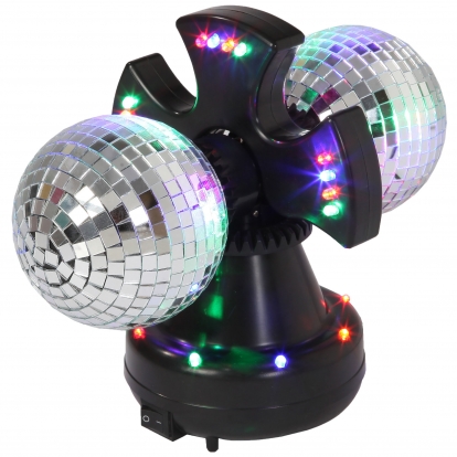 LED disco kamuoliai ant stovo