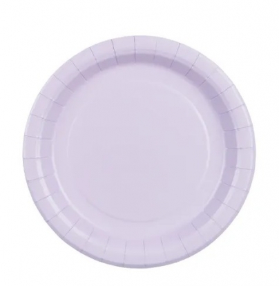 Lėkštutės, alyvinės (6 vnt./18 cm)